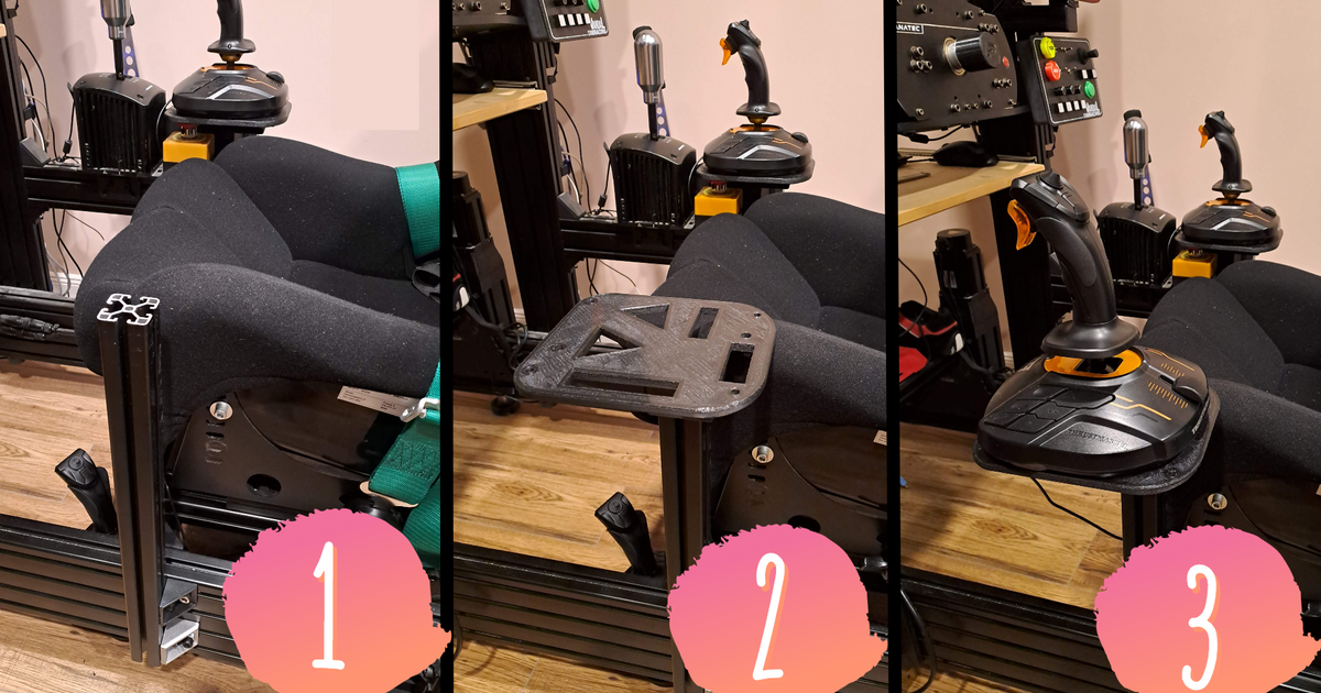 My DIY HOSAS chair mount : r/starcitizen