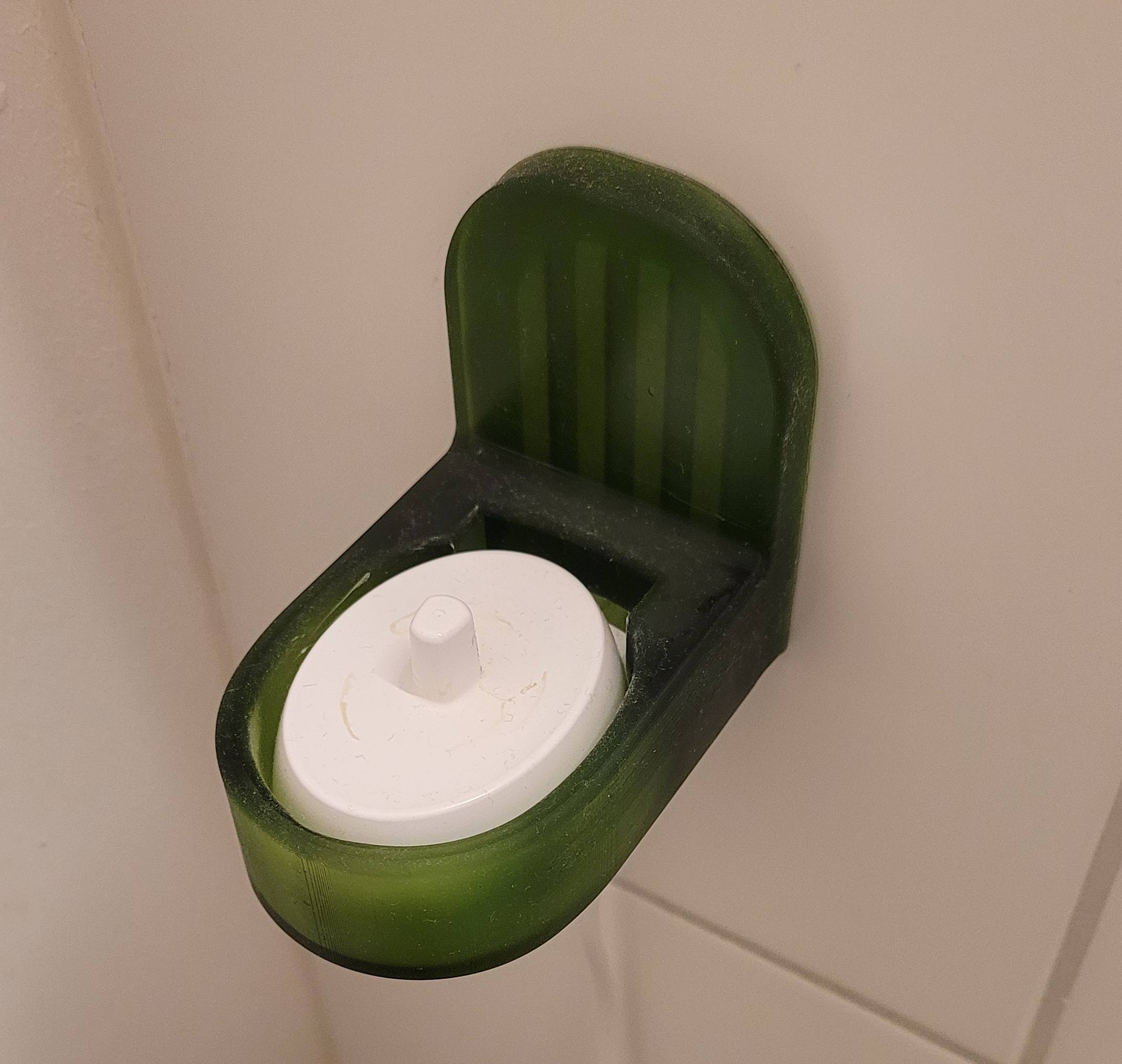 Wallmount for Oral B, for gluing