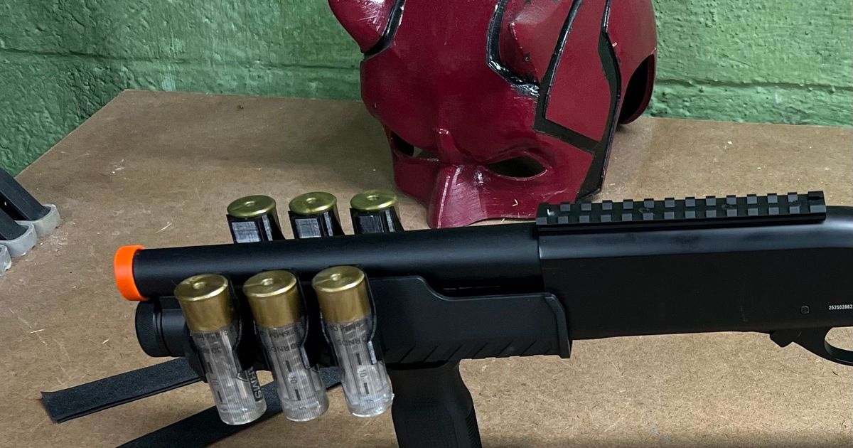 M-LOK 12ga shotgun shell holder by sharpshooterkev