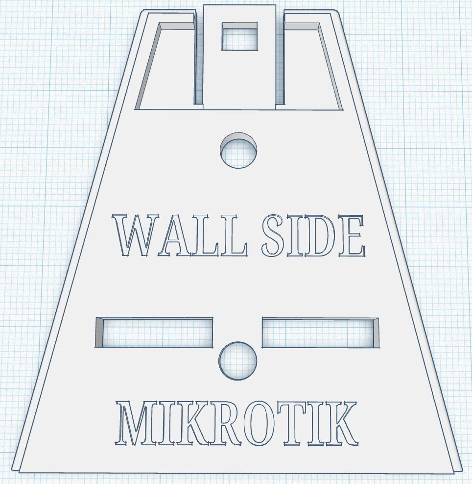 Mikrotik CAP AX mounting bracket
