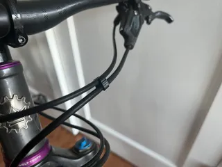 Bike - Brake Cable to Shift Cable Clip - Side Entry