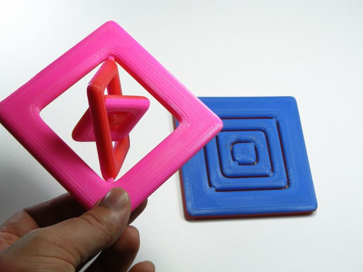 Simple squares stand