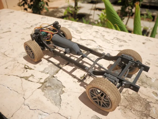 G-Wagon - 3D printed 4x4 RC car (Chassis)