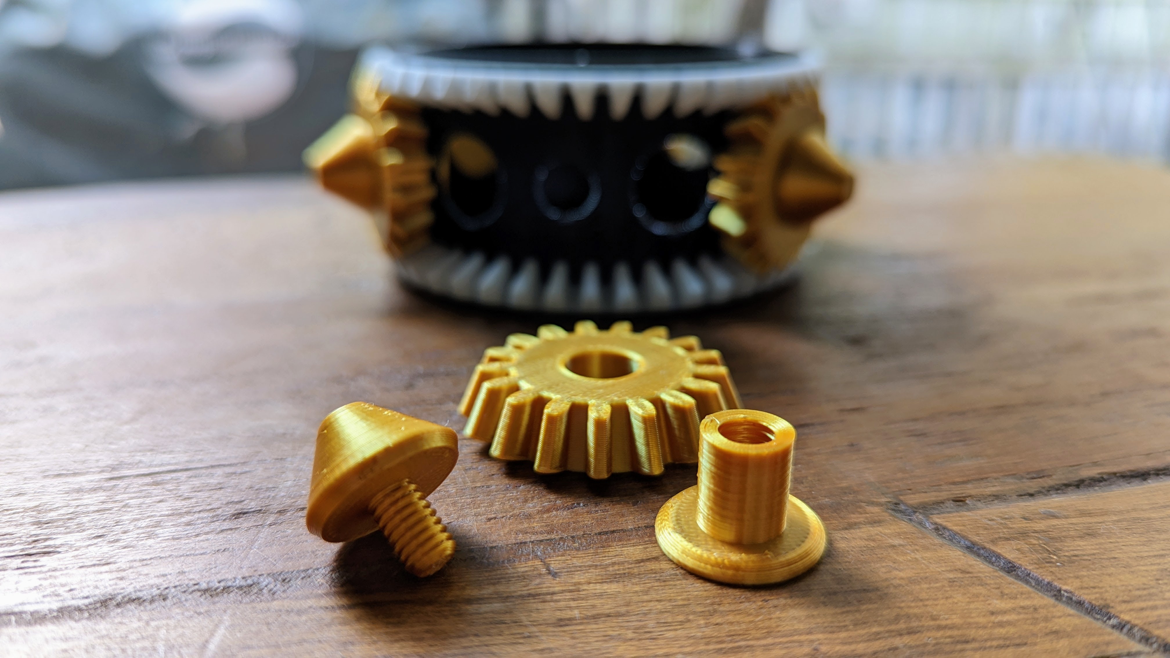 Gear Cuff Fidget Bracelet
