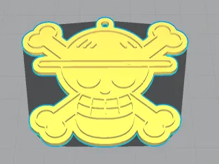 STL file One Piece - Gura Gura Devil's fruit 👽・3D printable