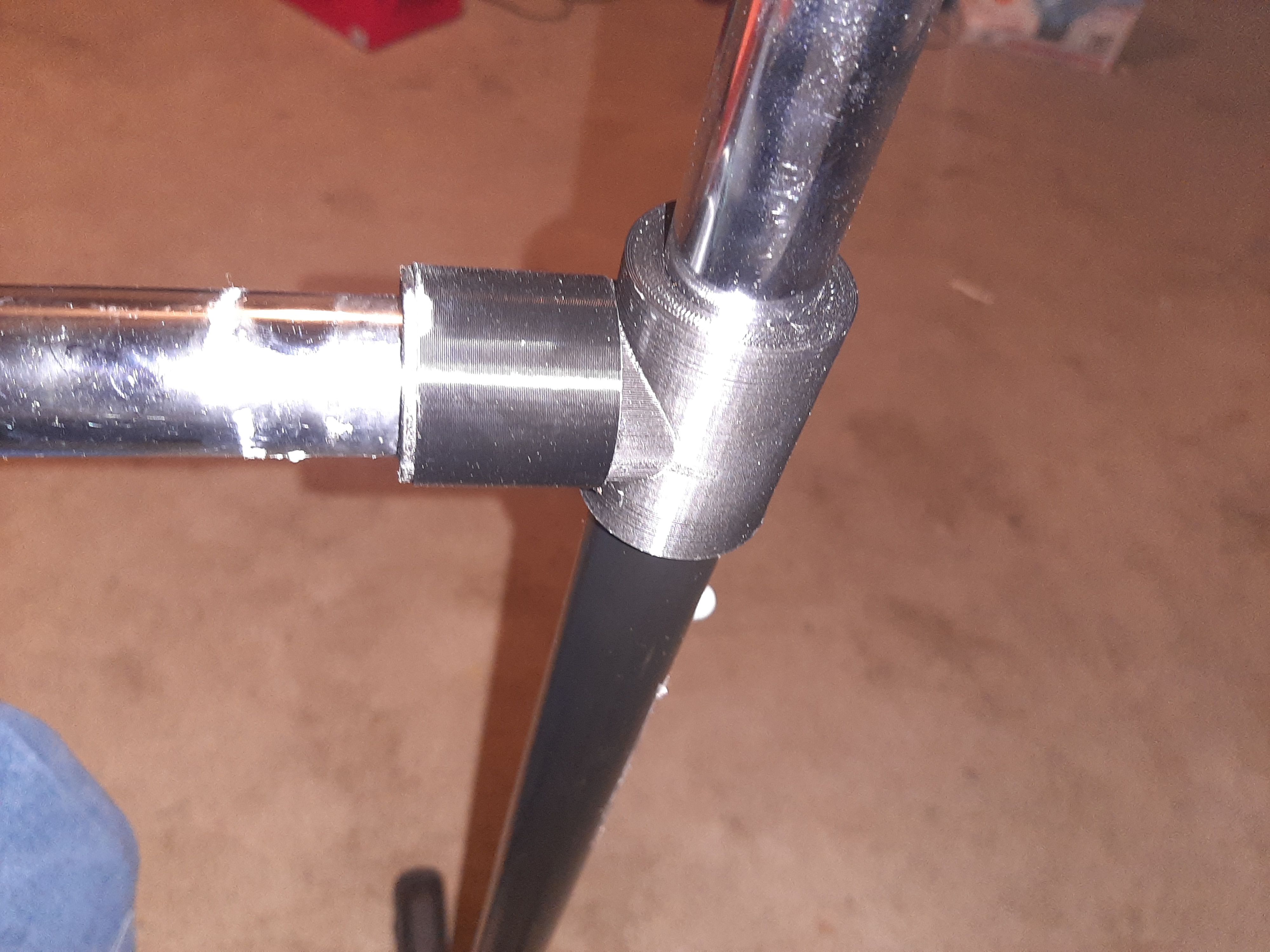 Mainstays clothing rack 3 way bracket repair (remixed)