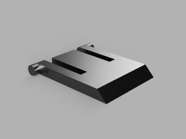 Logitech keyboard replacement foot / leg
