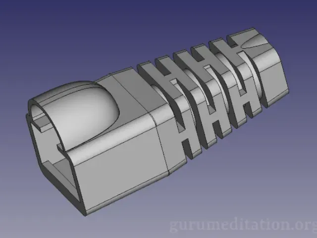 Ethernet Sleeve/Boot and Strain Relief