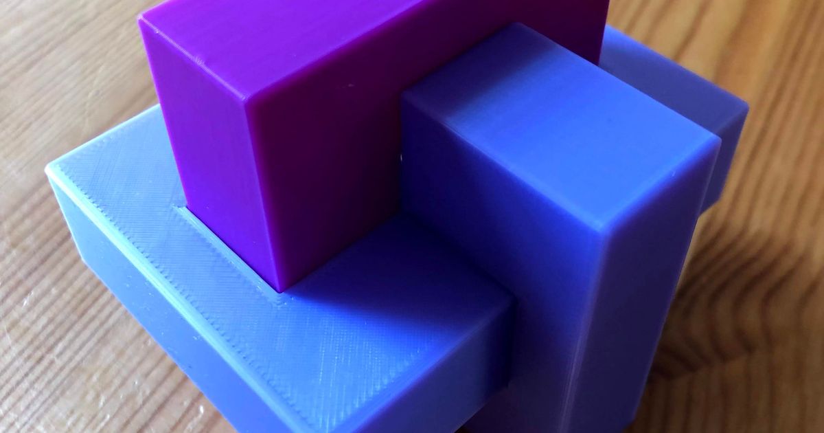 Knot Puzzle by dominic Download free STL model