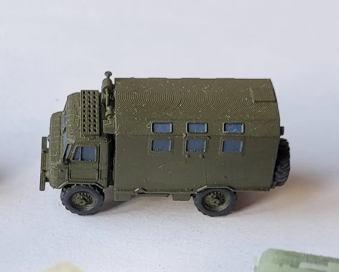 GAZ 66 - KUNG, Workshop/Laboratory truck (1-160) by Slanjonok