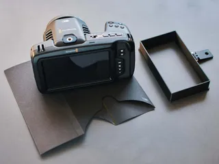 BMPCC 4K 6K Sun Hood Viewfinder Adapter by TechNerd