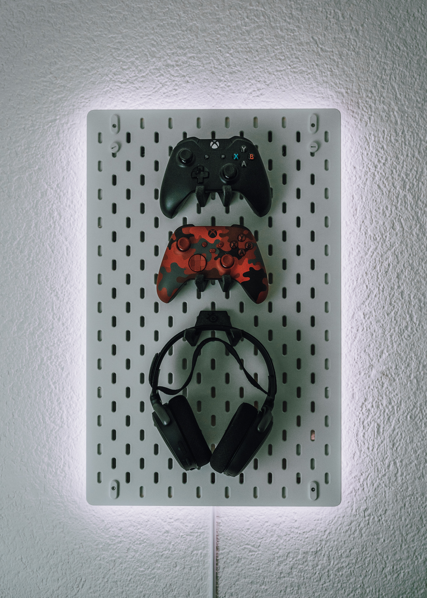 LEDFrame for IKEA SKADIS pegboards by Hawk7 Download free STL model