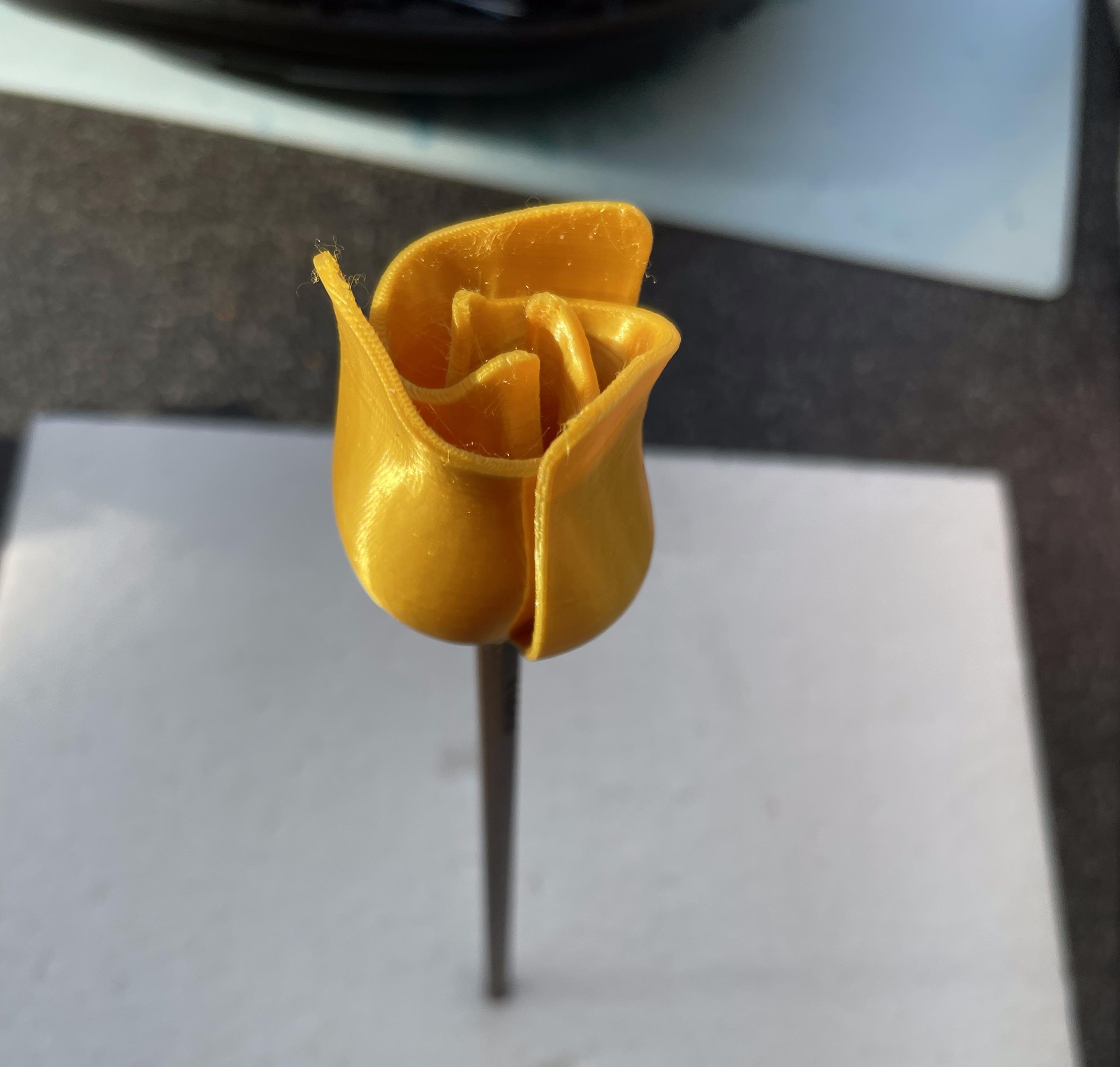 Modular hairpin with rose