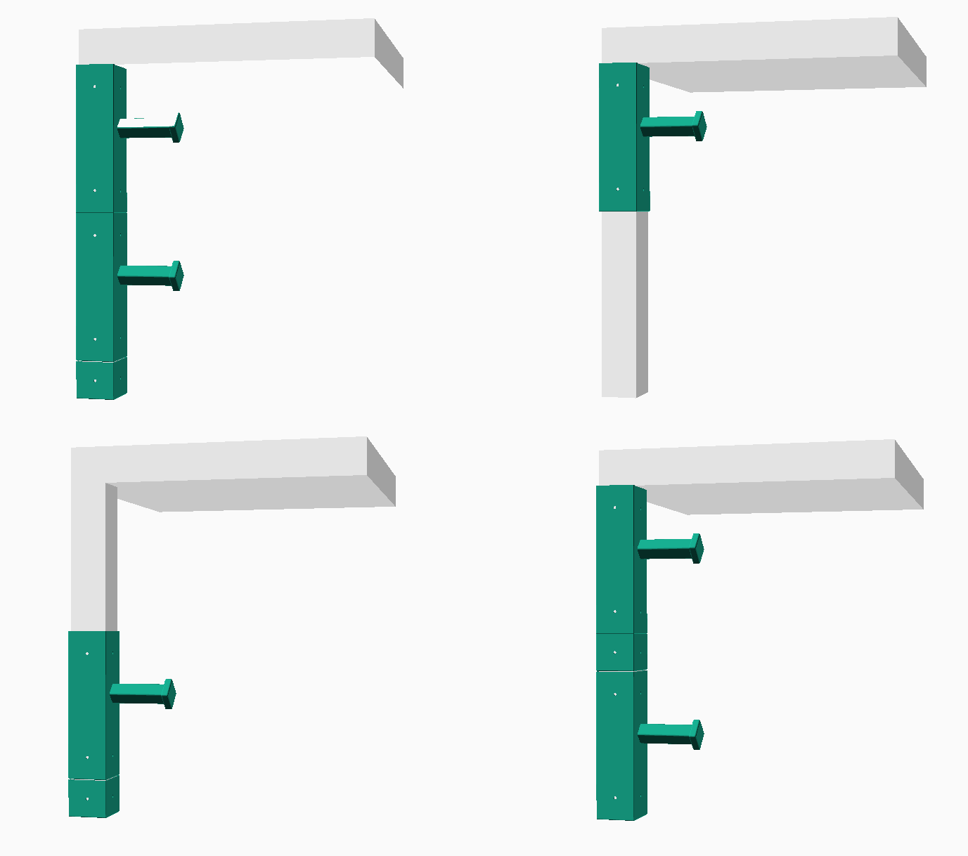 IKEA Lack Table Leg Spool Holder