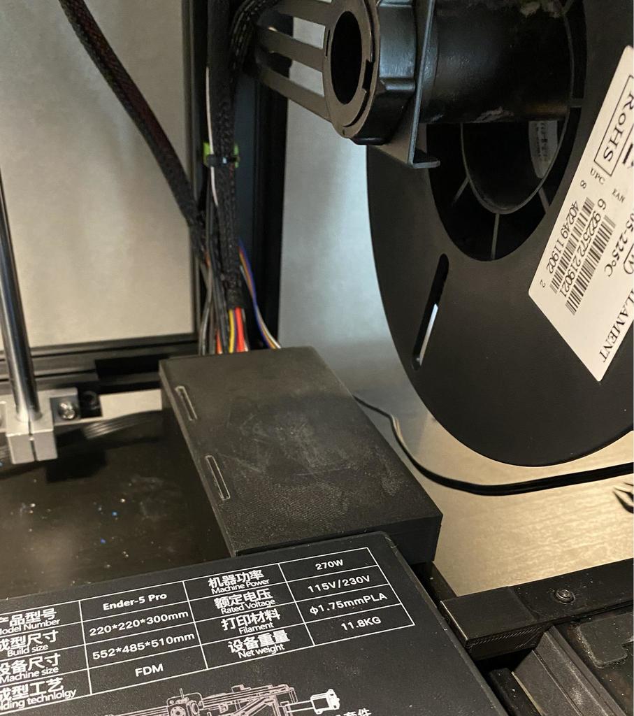 Miniatura 5 do modelo 3D Ender 5 / Pro Cable box