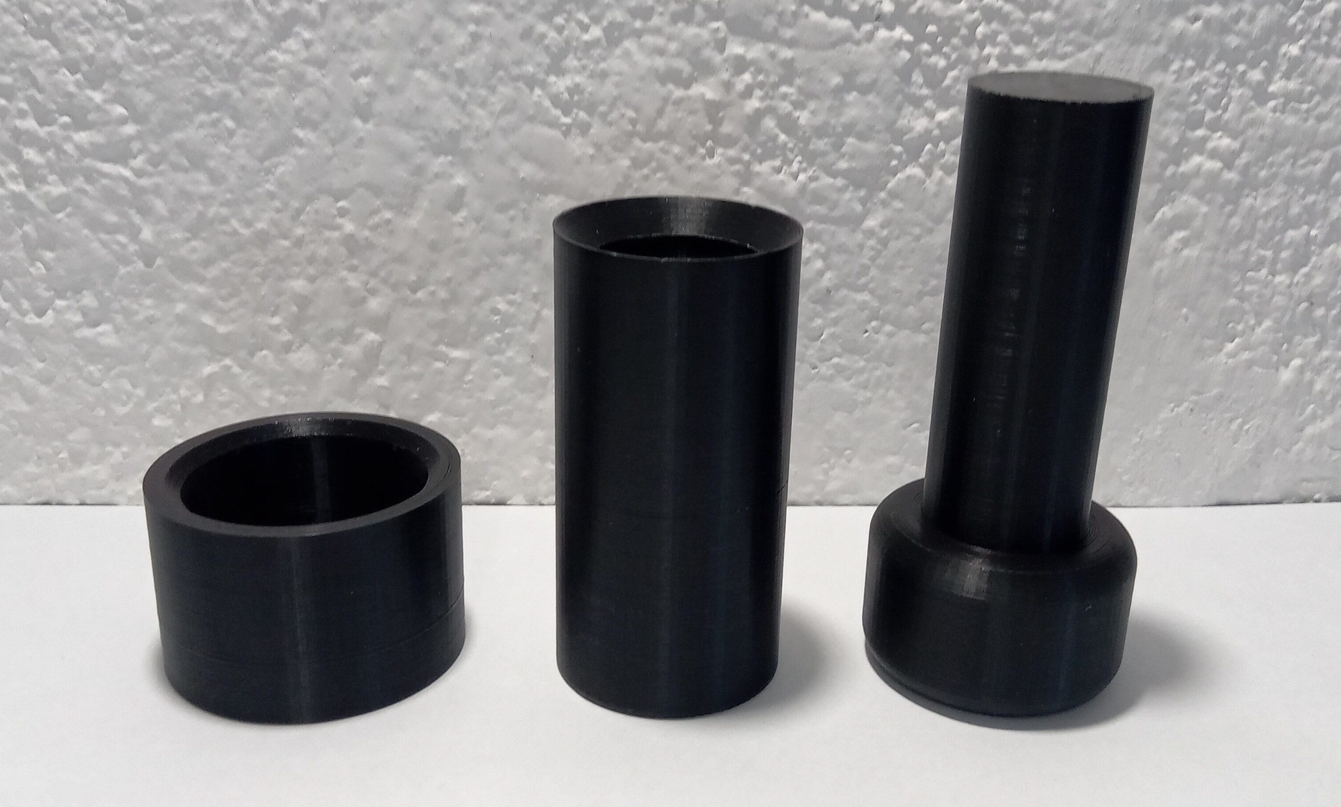 Hand press for making solid fuel tablets — miniatura 2