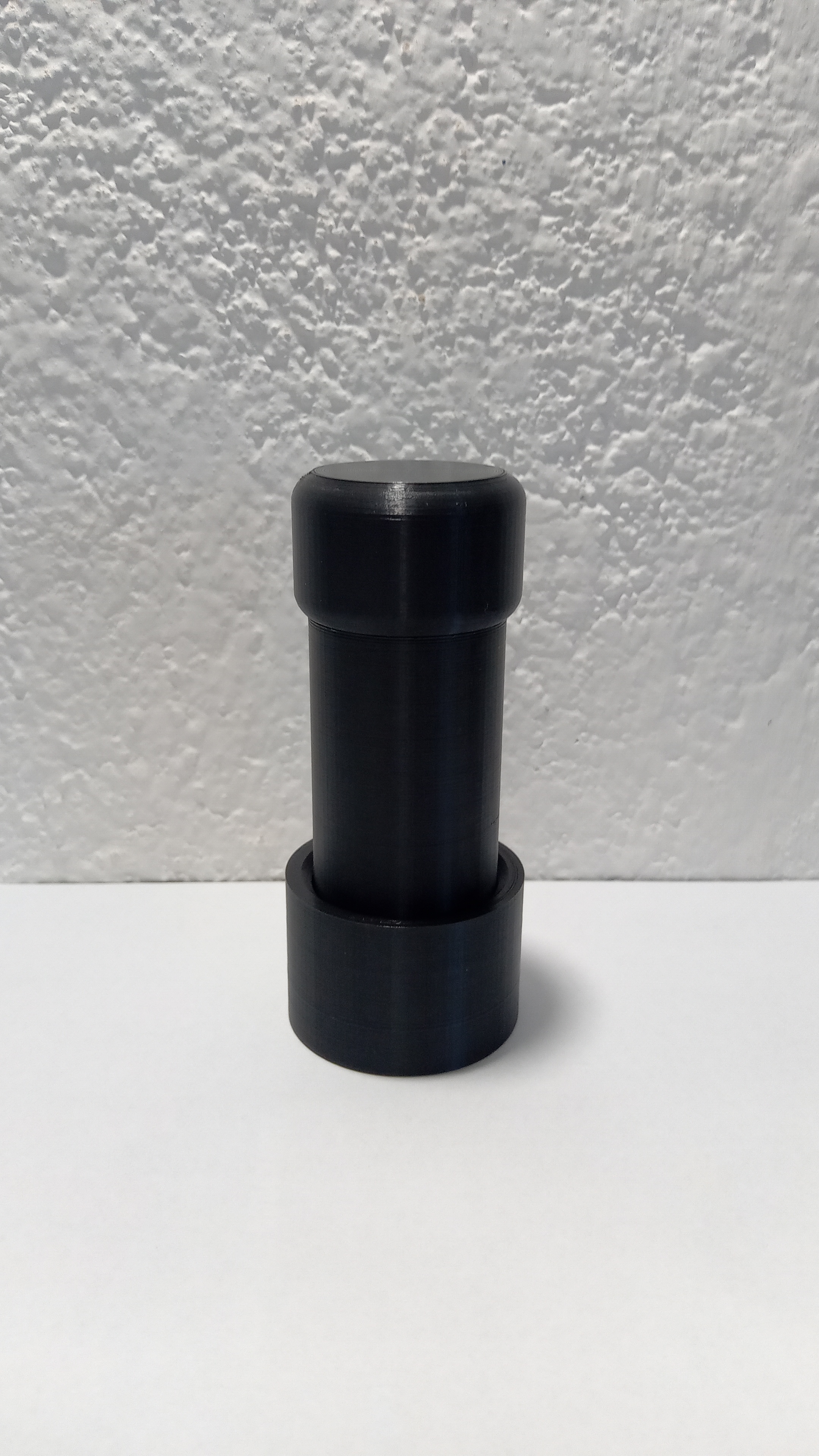 Hand press for making solid fuel tablets — miniatura 3