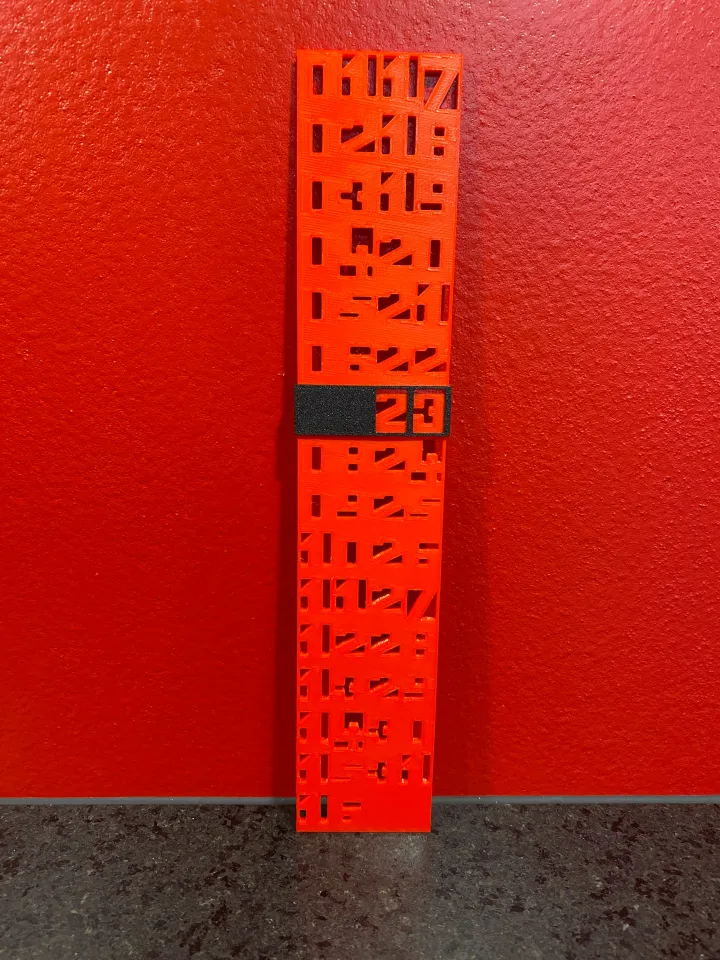 Cryptic Calendar by Padu | Download free STL model | Printables.com