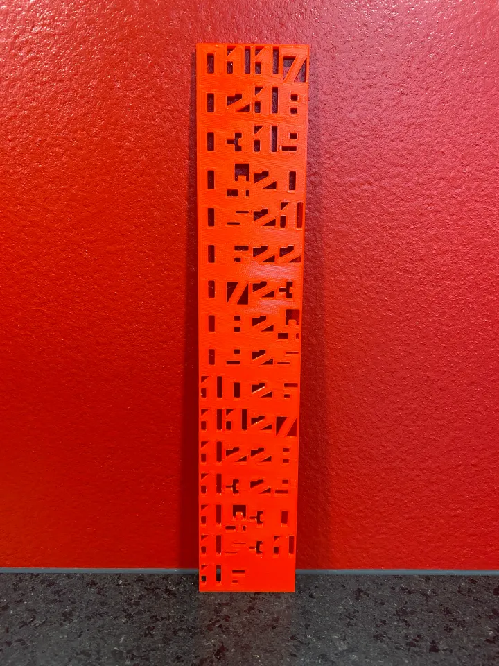 Cryptic Calendar by Padu | Download free STL model | Printables.com