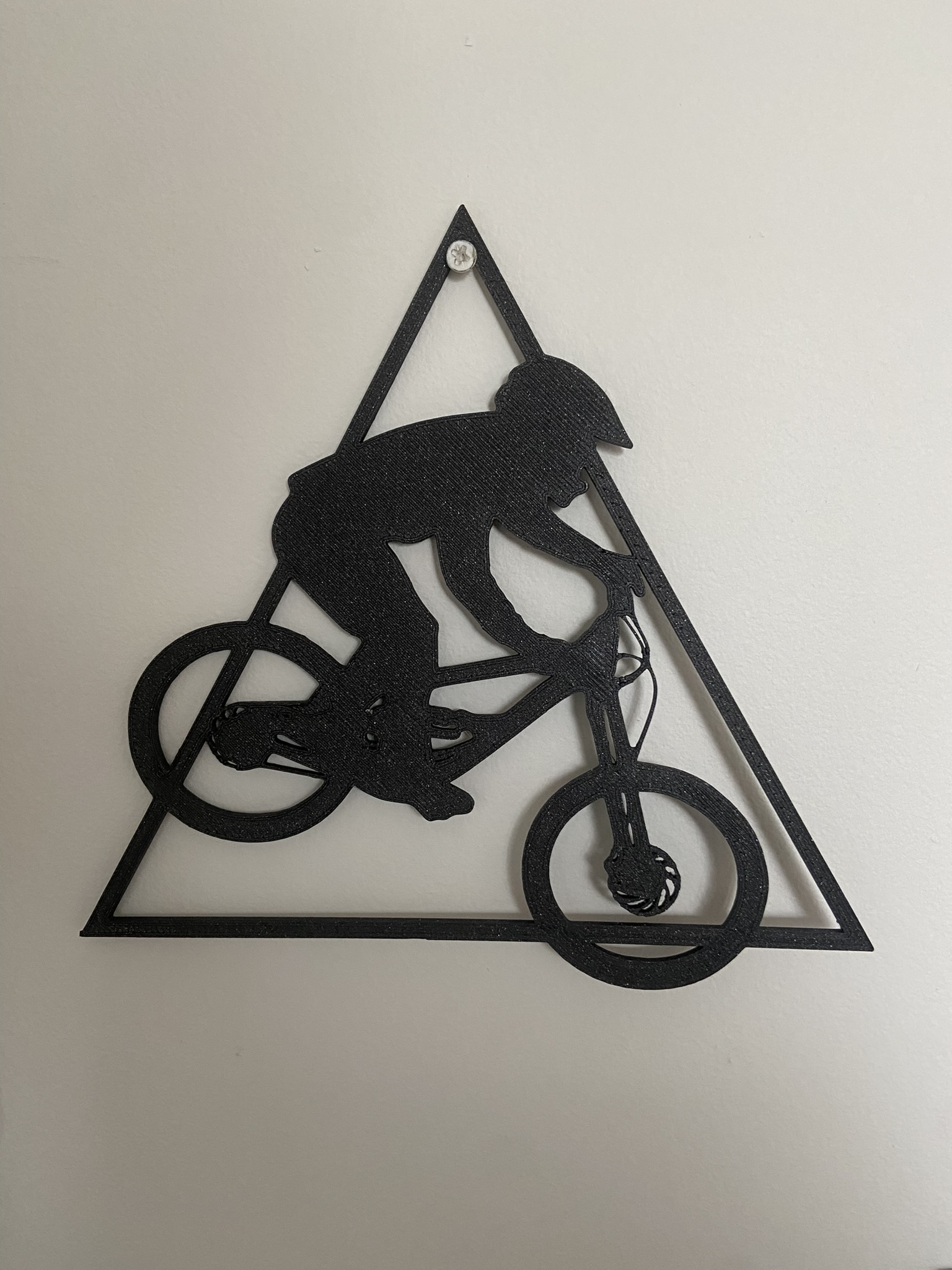 Mountain bike wallart