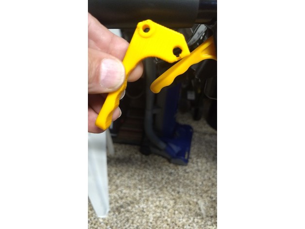 Lever for the clutch release on the Cub Cadet and MTD snow throwers