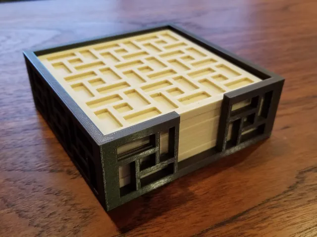 Mid-Century Modern Coaster and Holder