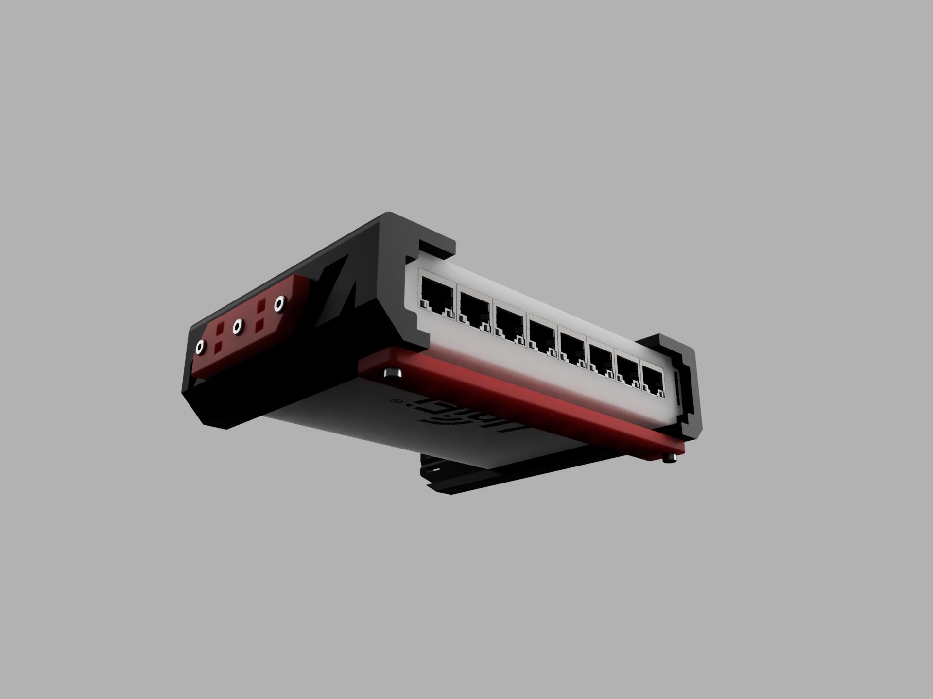 US-8 Switch Mount Ubiquity Unifi + Step File