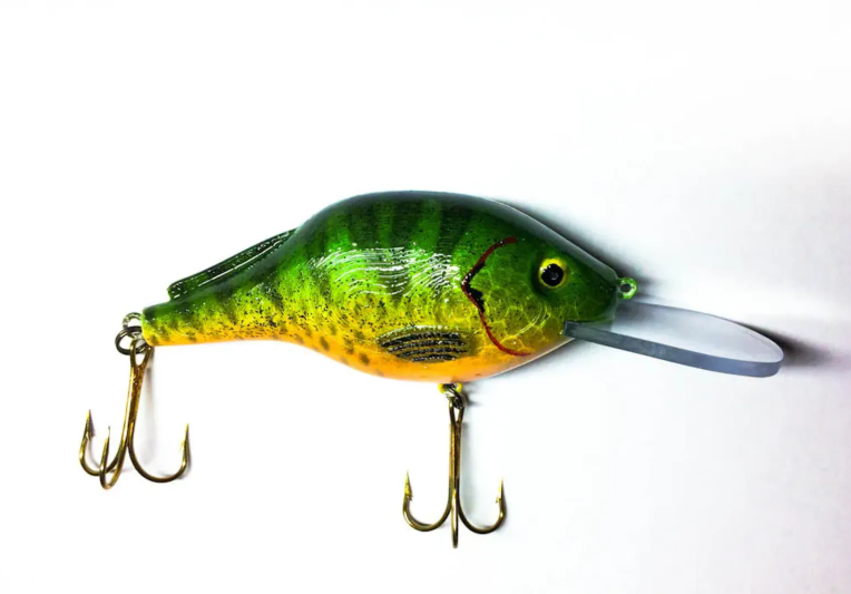 Crankbait Fishing Lure (Clear Lip)