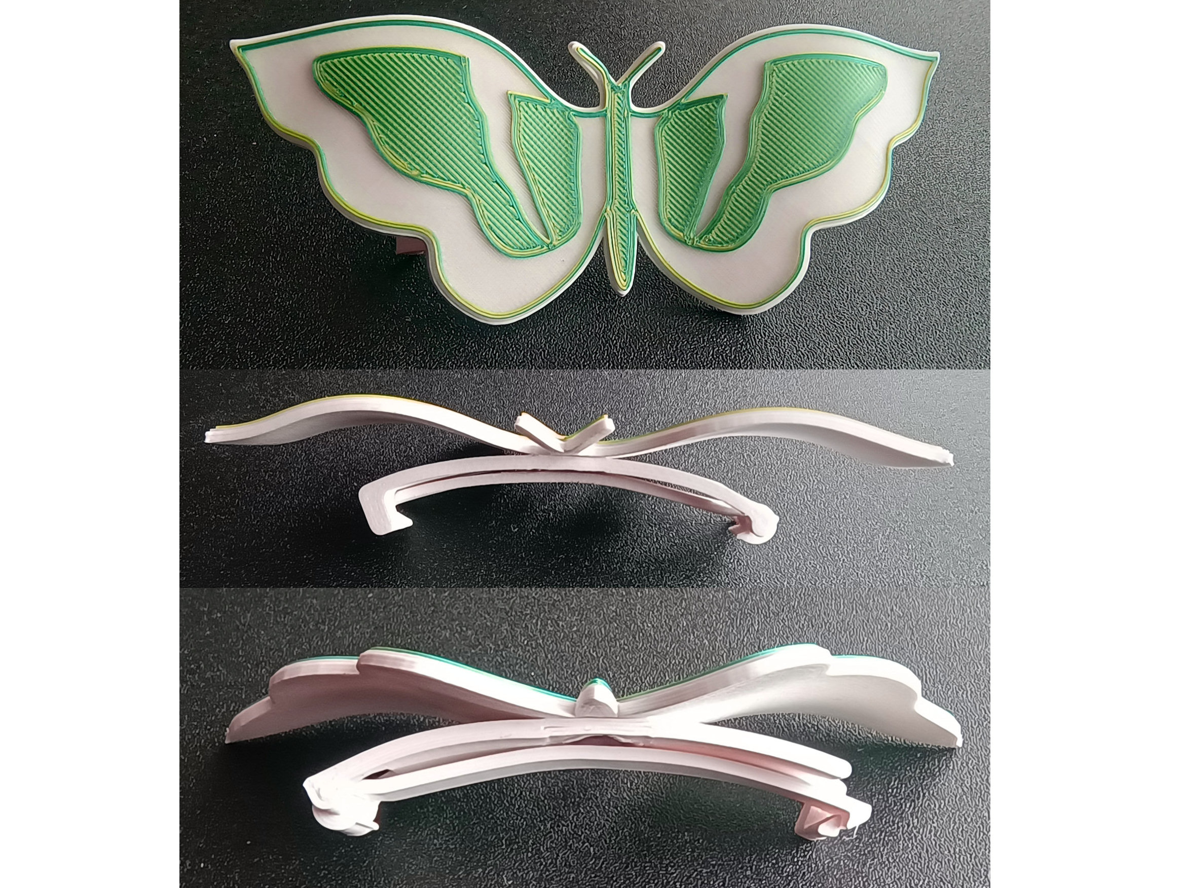 Butterfly Hair Clip by Wim V Download free STL model