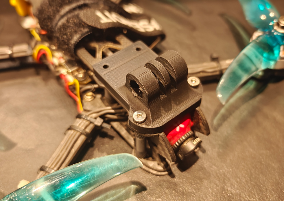GEPRC Mark 4 Gopro mount for 5 inch fpv drones Version 2.