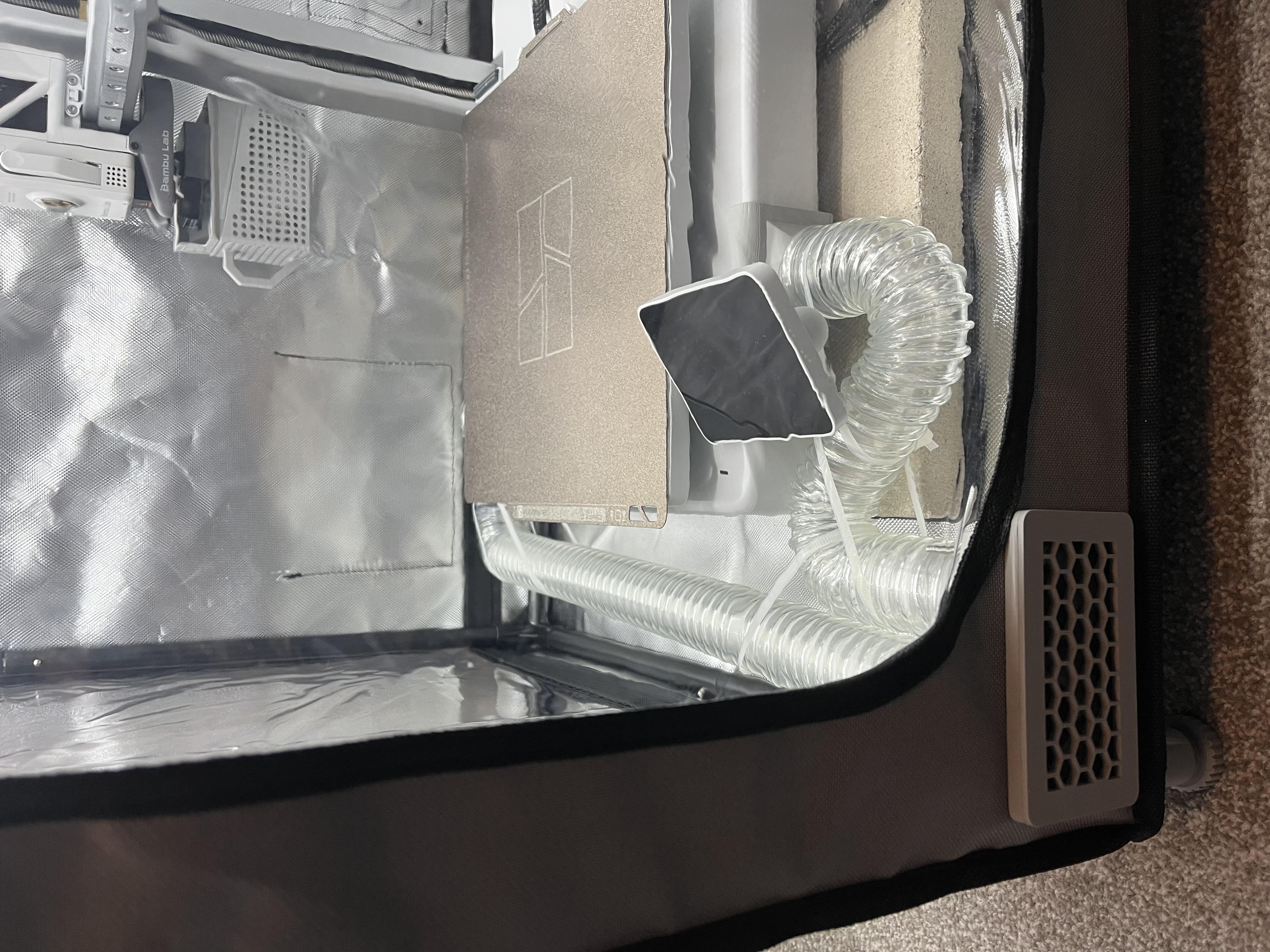 Bambu Lab A1 Enclosure Ventilation and Cooling System