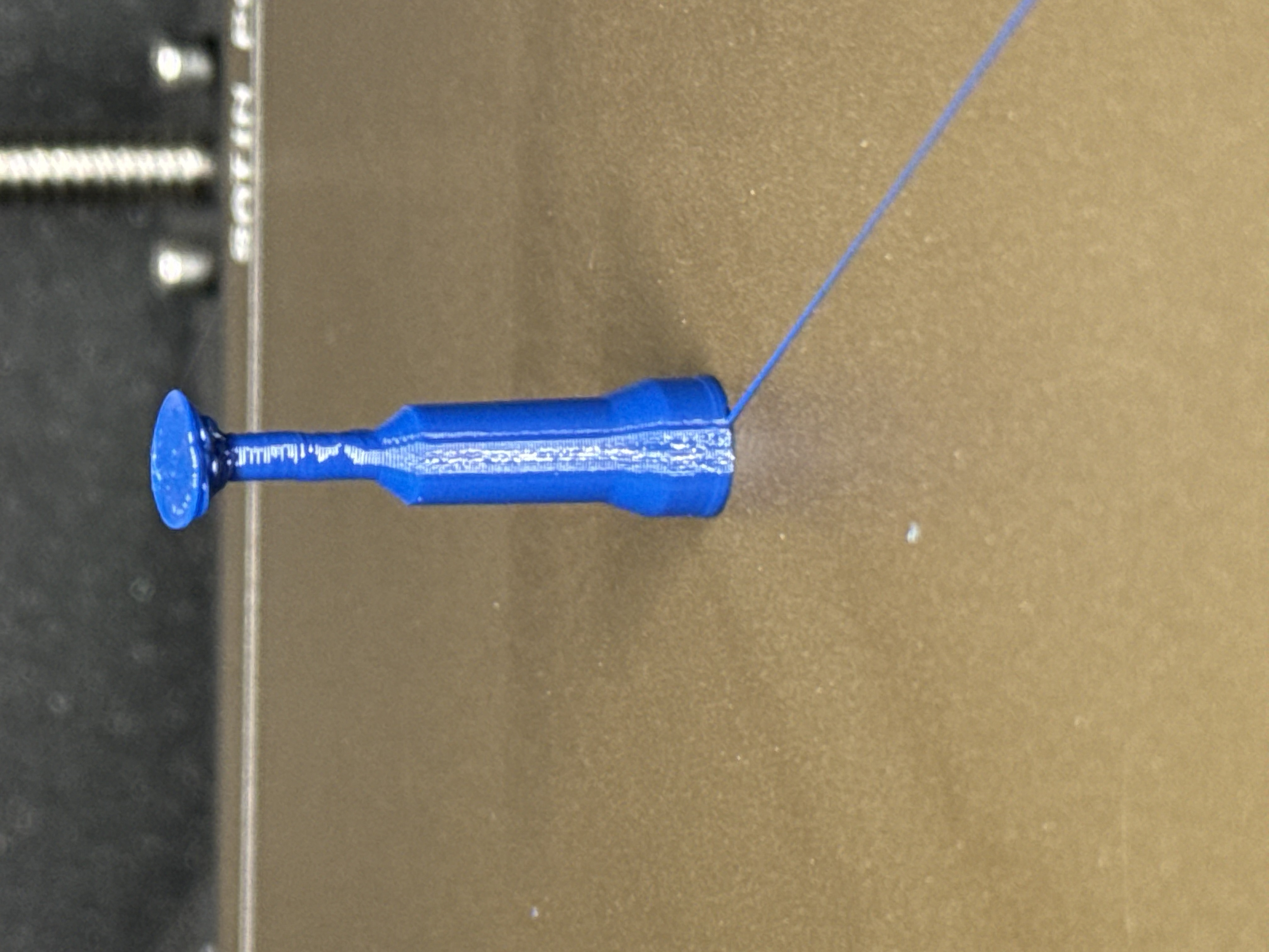 Vent hole cap for older Reliance 6 gallon water jug 3D model