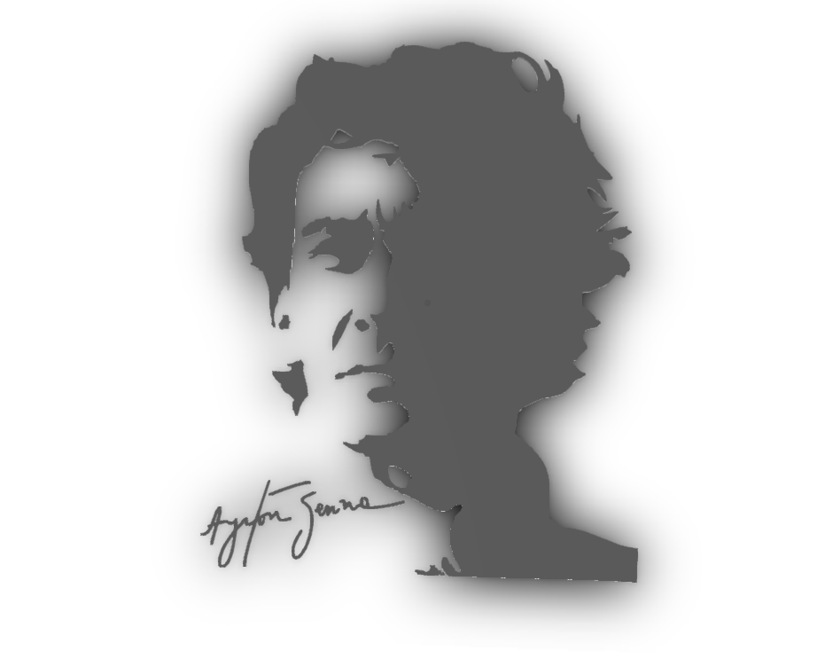 Ayrton Senna portrait