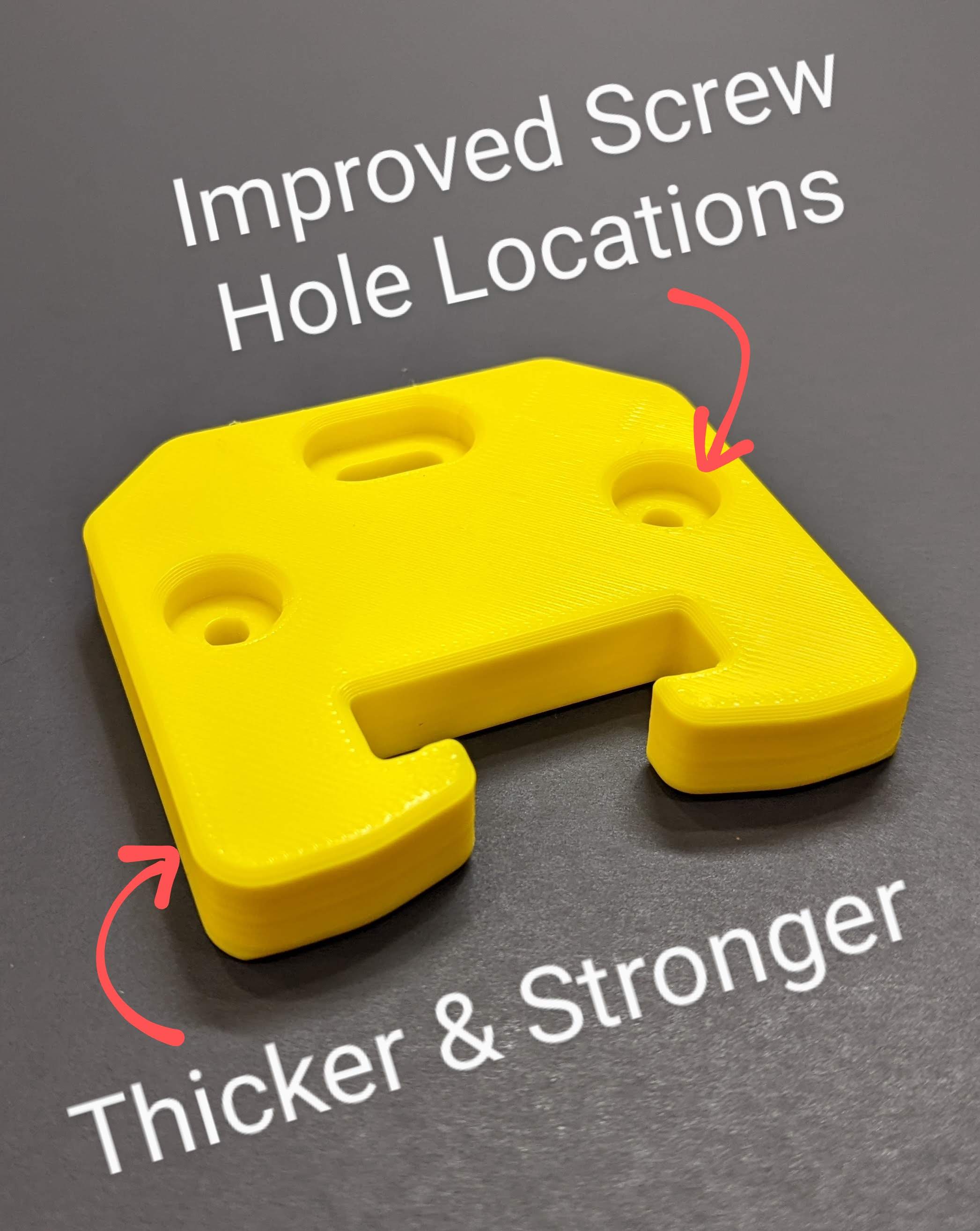Improved Drawer Rail Guide/Retainer by cdsmakestuff Download free STL