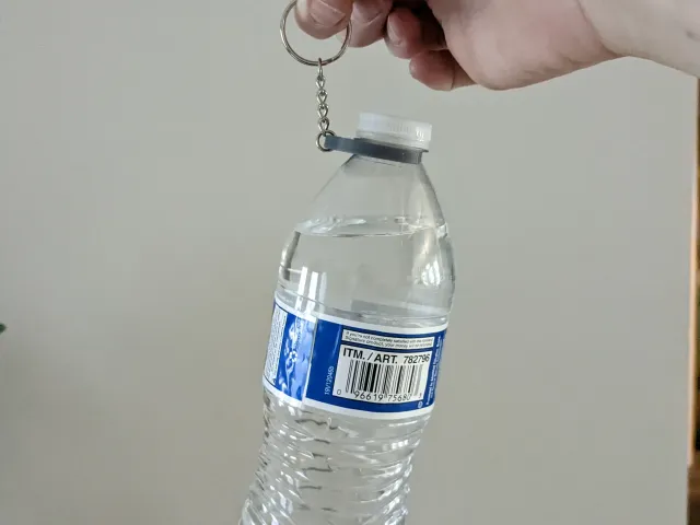 Parametric Water / Beer Bottle Clip