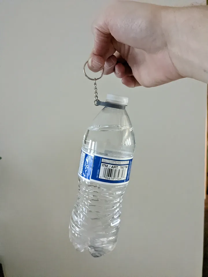 Parametric Water / Beer Bottle Clip by kdub