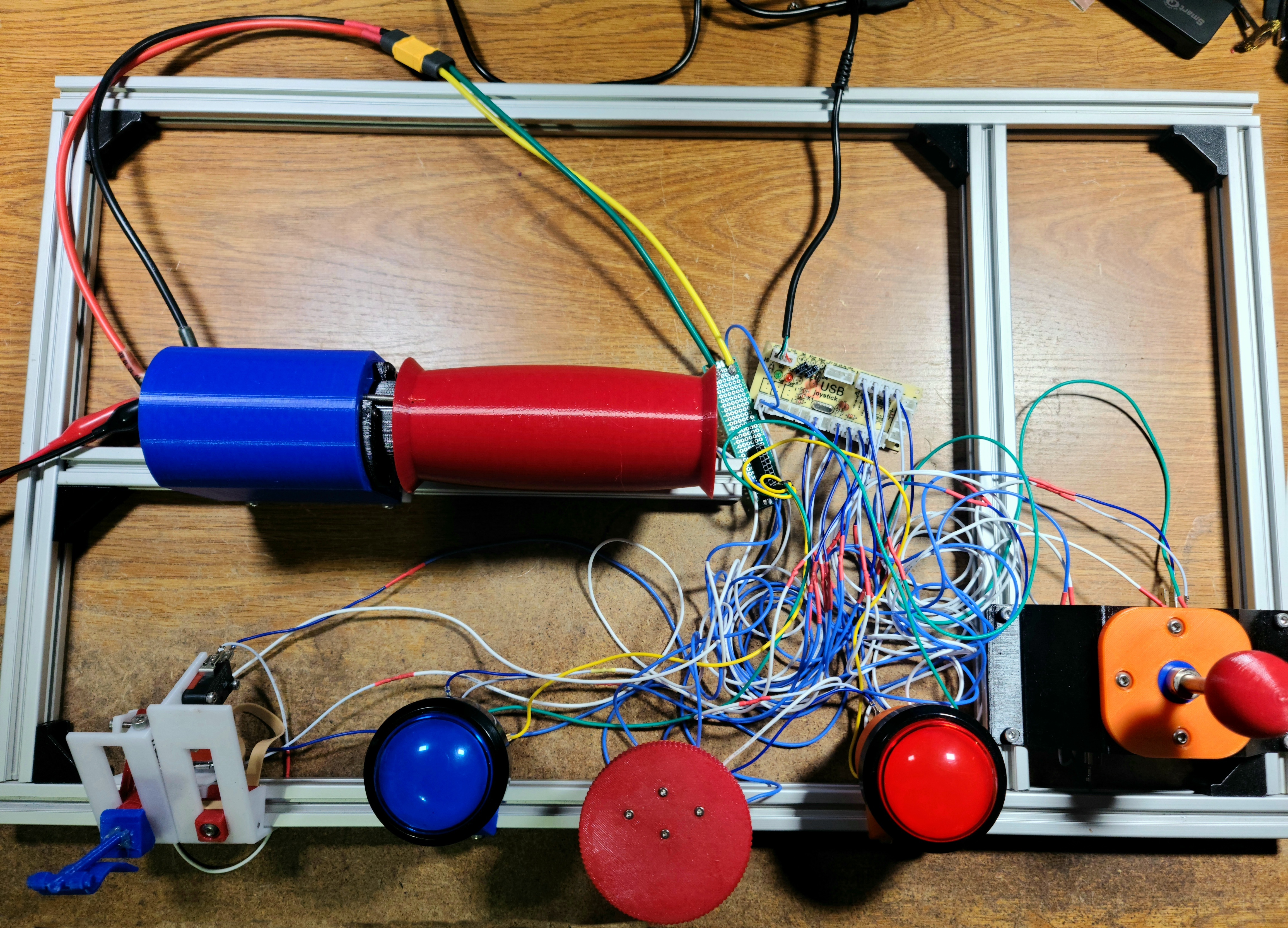 Miniatura 2 do modelo 3D Arcade Prototype Controller