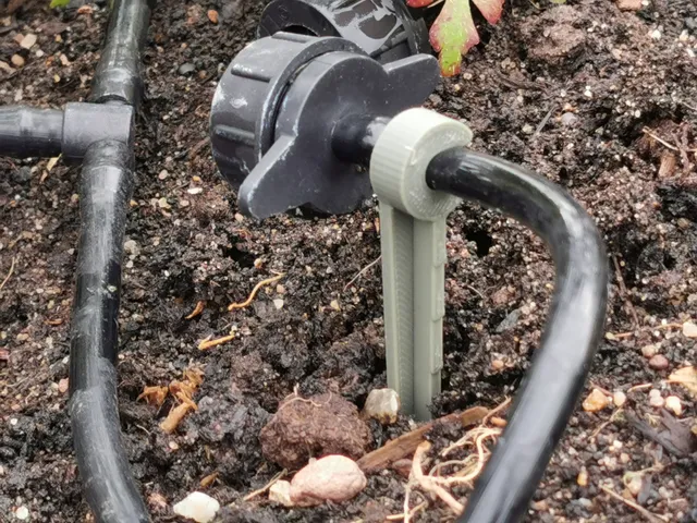 Spare peg for garden irrigation - e.g. Gardena pipe compatible