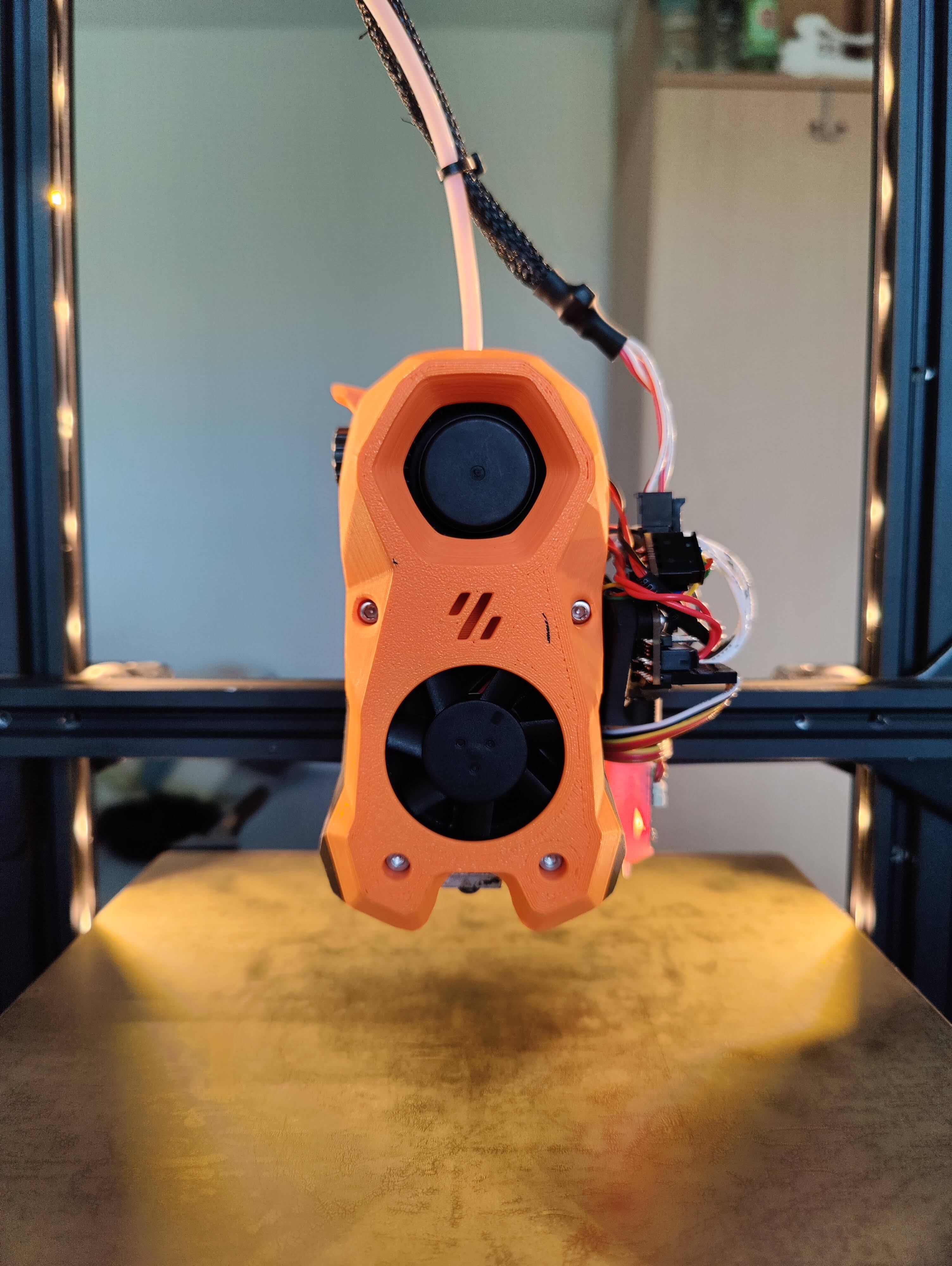 Ender 3 (v2) Stealthburner (final) mounting plate + Probe and CAN board