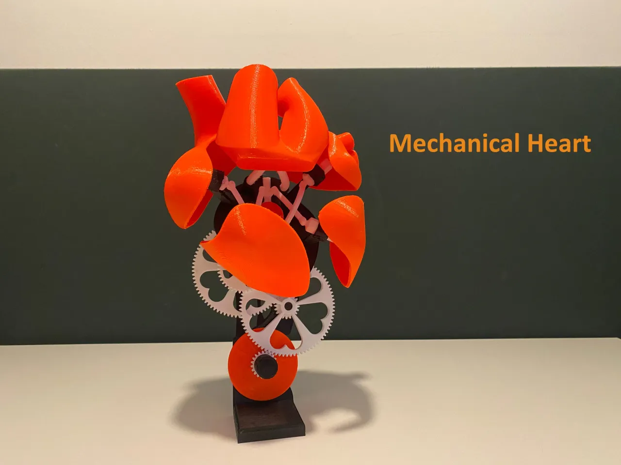 STL file MECHANICAL HEART - TOY 💜・3D printable model to download・Cults