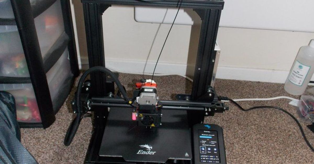 Ender 3 V2 conversion kit for Ender 3 Pro by MvTile Download free STL