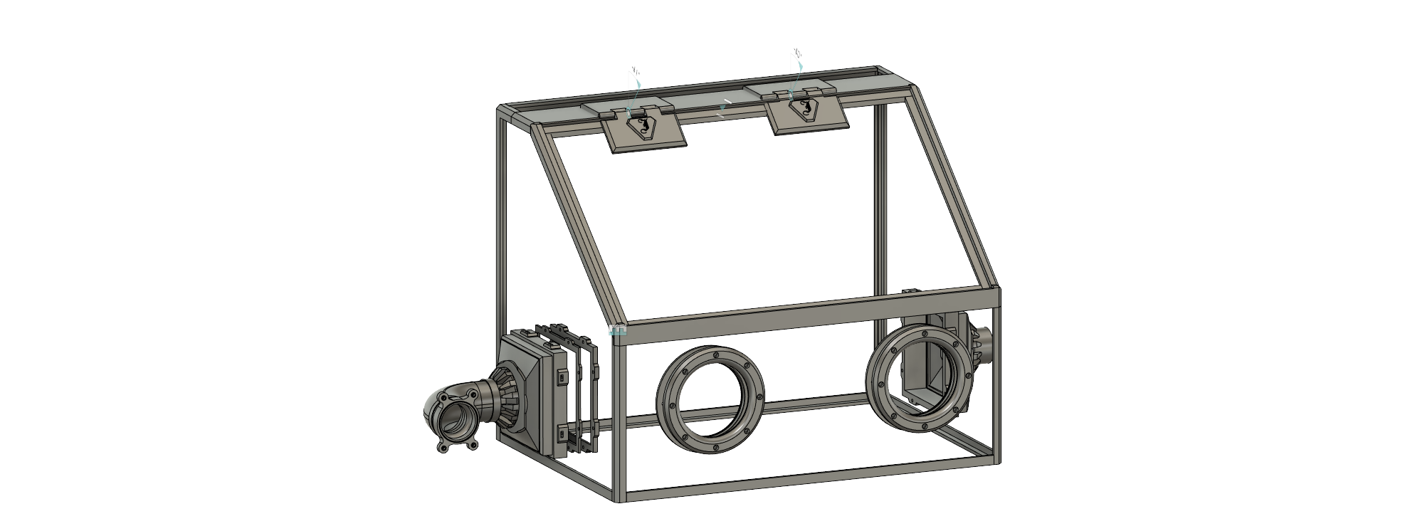 DIY laboratory glove box by Scientia7 | Download free STL model ...