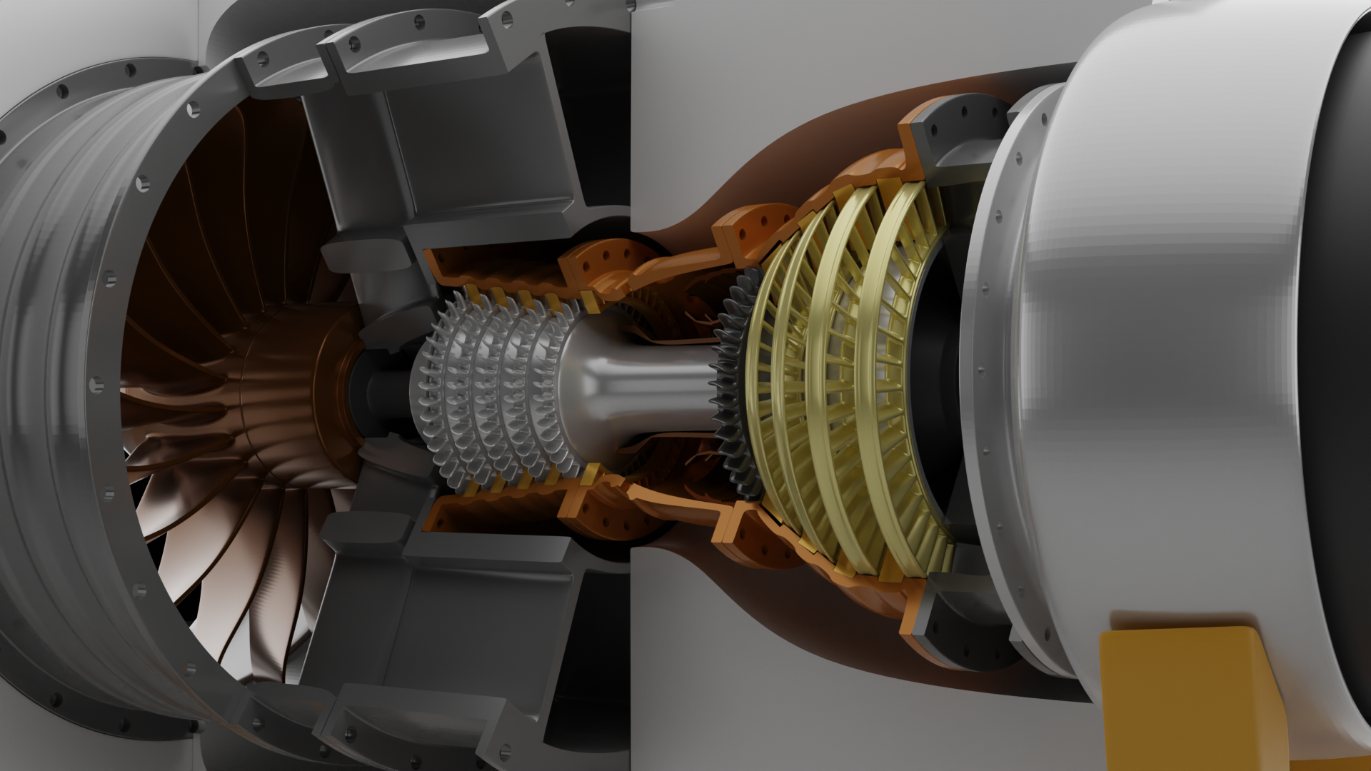 Miniatura 9 do modelo 3D Airbus A320 Engine