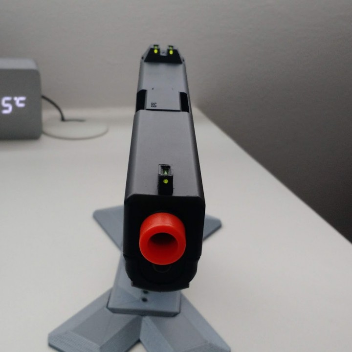 Airsoft Glock Optic fiber sights by pDrugos Download free STL model