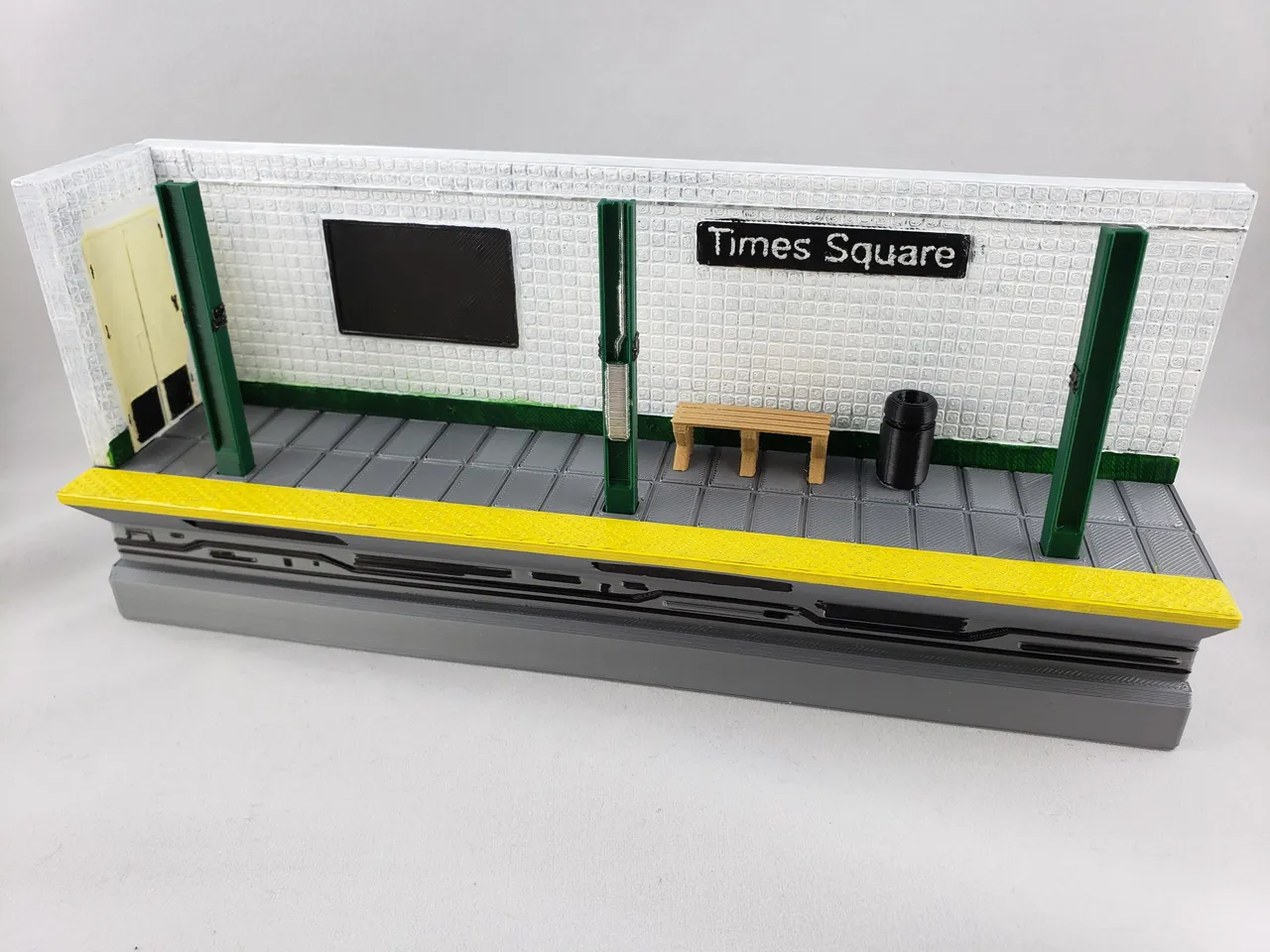 N Scale Greenmax Subway Station Entrance & Exit Kit NIB Tube Underground  Diorama