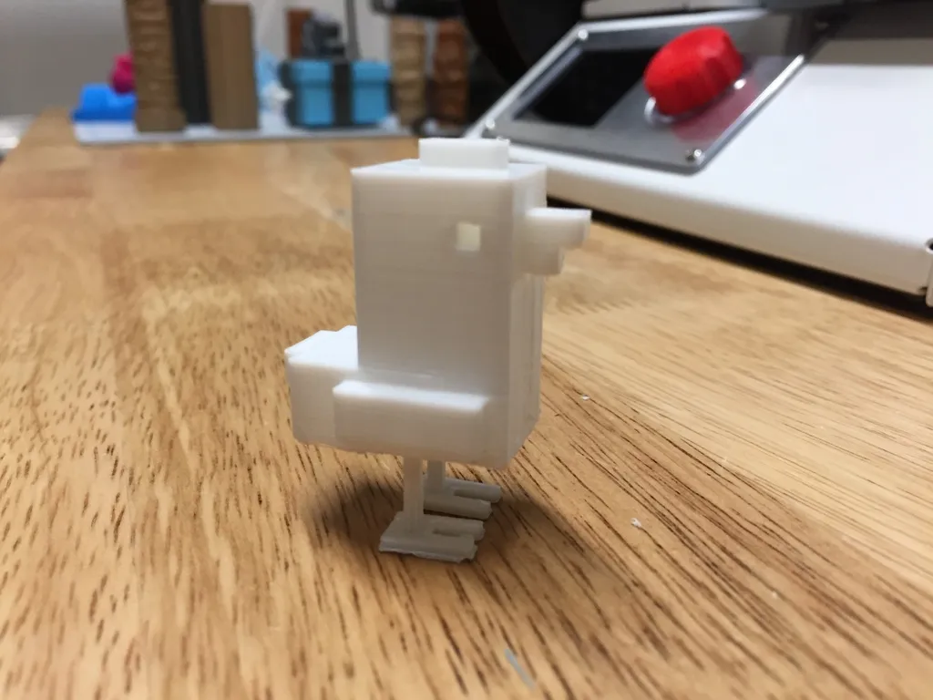 Ninjatoes' papercraft weblog: Papercraft Crossy Road chickens