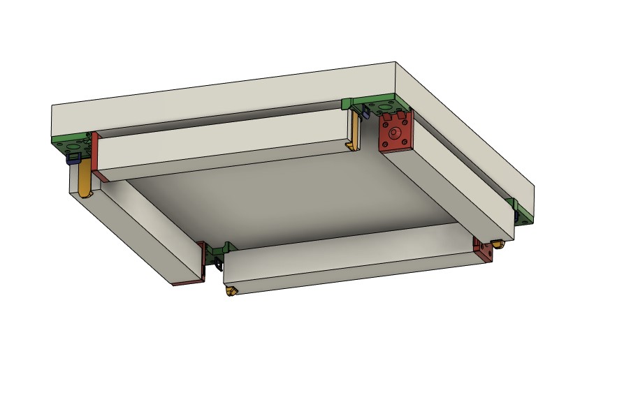 Miniatura 9 do modelo 3D Folding Leg IKEA LACK Table