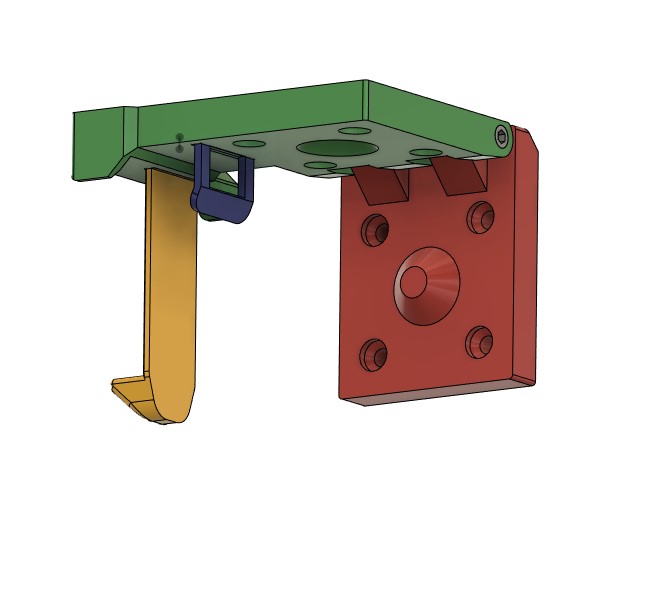 Miniatura 7 do modelo 3D Folding Leg IKEA LACK Table