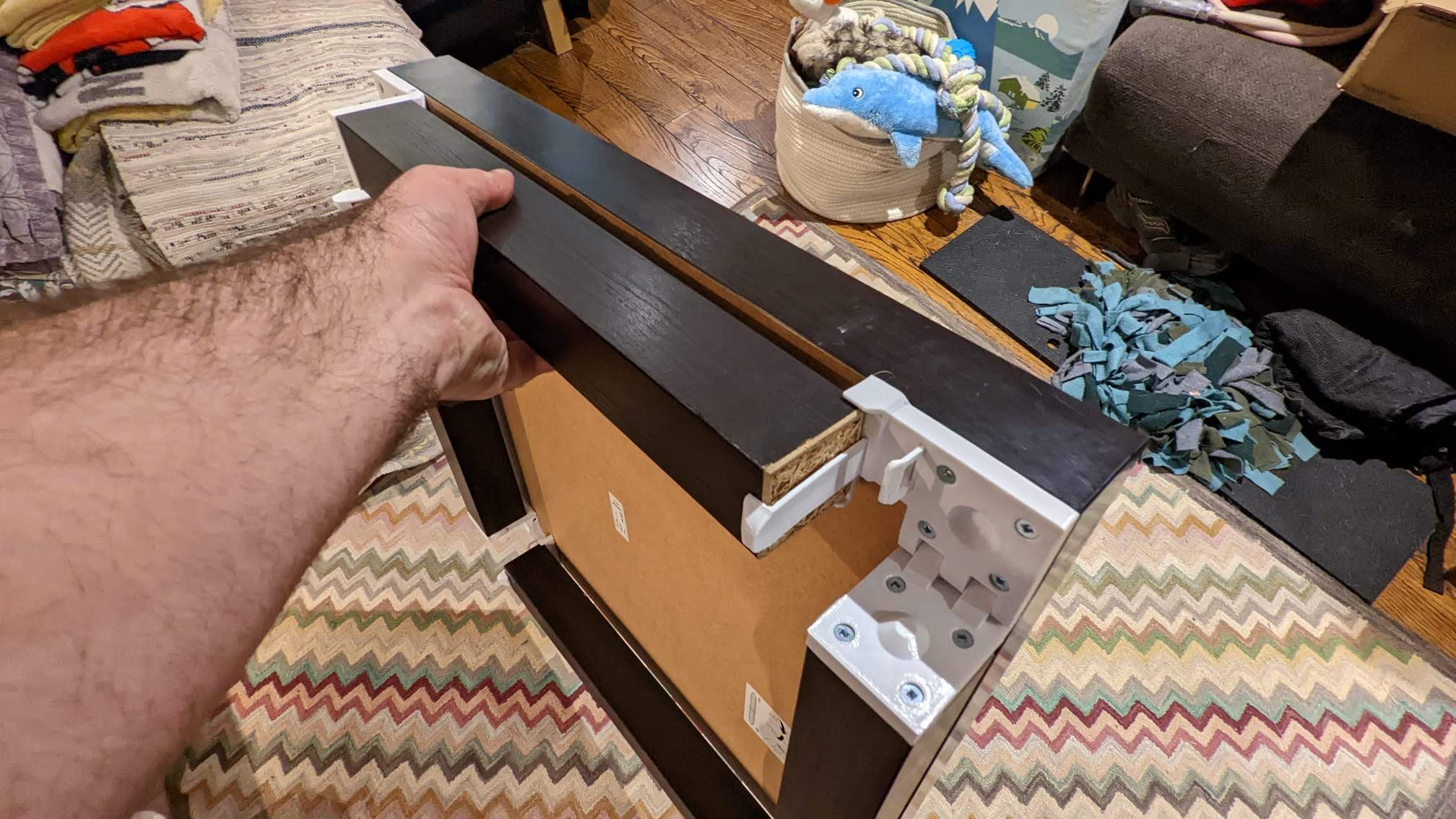 Miniatura 13 do modelo 3D Folding Leg IKEA LACK Table