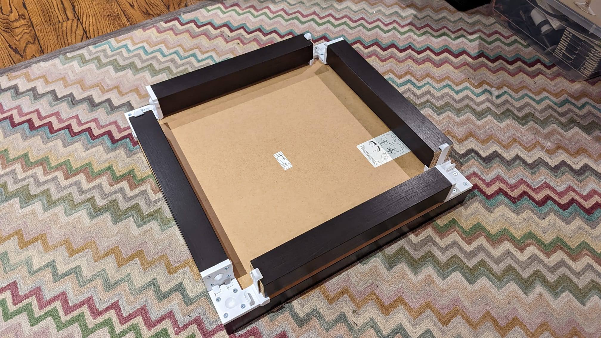 Miniatura 14 do modelo 3D Folding Leg IKEA LACK Table